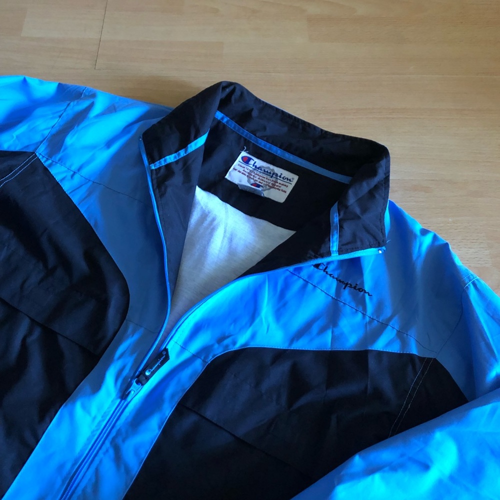 Baby Blue Champion Jacket